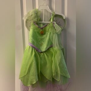 Disney Green and Purple Fairy Costume for Halloween